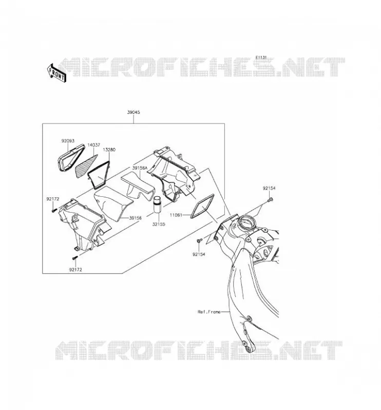 CONDOTTO Kawasaki MOTOS 636 2014 NINJA ZX-6R  ZX636EEF