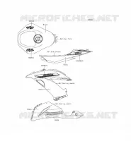 ADESIVO (NOIR) per Kawasaki NINJA ZX-6R 2014