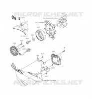 GENERATORE per Kawasaki NINJA ZX-6R 2014