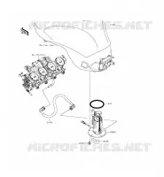 POMPA DI BENZINA per Kawasaki NINJA ZX-6R 2014