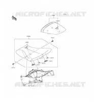 POSTO A SEDERE per Kawasaki NINJA ZX-6R 2014