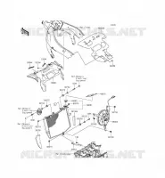 RADIATORE per Kawasaki NINJA ZX-6R 2014