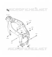 SUPPORTO DEL MOTORE per Kawasaki NINJA ZX-6R 2014