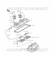 TESTATA COPERTURA per Kawasaki NINJA ZX-6R 2014