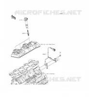 ACCENSIONE per Kawasaki NINJA ZX-6R 2014