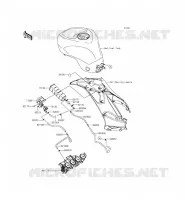 FUEL EVAPORAZIONE SISTEMA(CA) per Kawasaki NINJA ZX-6R 2014
