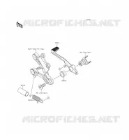 PEDALE FRENO   TORK LINK per Kawasaki NINJA ZX-6R 2014
