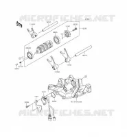 CAMBIO TAMBURO   FORCHE SHIFT per Kawasaki NINJA ZX-6R 2014