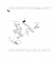 PEDALE FRENO   TORK LINK per Kawasaki NINJA ZX-6R 2014