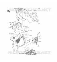 RADIATORE per Kawasaki NINJA ZX-6R 2014