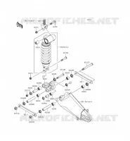 SOSPENSIONI   AMMORTIZZATORE per Kawasaki NINJA ZX-6R 2014