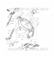 TELAIO per Kawasaki NINJA ZX-6R 2014