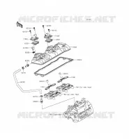 TESTATA COPERTURA per Kawasaki NINJA ZX-6R 2014