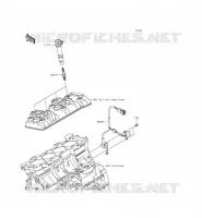 ACCENSIONE per Kawasaki NINJA ZX-6R 2014