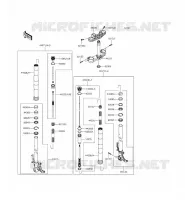 FORCELLA per Kawasaki NINJA ZX-6R 2014