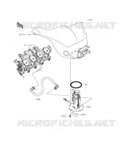 POMPA DI BENZINA per Kawasaki NINJA ZX-6R 2014