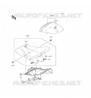 POSTO A SEDERE per Kawasaki NINJA ZX-6R 2014