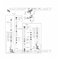 FORCELLA per Kawasaki NINJA ZX-6R 2014