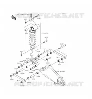 SOSPENSIONI   AMMORTIZZATORE per Kawasaki NINJA ZX-6R 2014