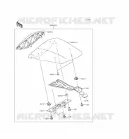 ACCESSORIO (COUVRE SELLE) per Kawasaki NINJA ZX-6R 2015