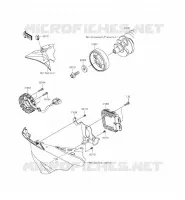 GENERATORE per Kawasaki NINJA ZX-6R 2015