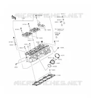 TESTATA per Kawasaki NINJA ZX-6R 2015