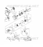 MOTORINO DI AVVIAMENTO per Kawasaki NINJA ZX-6R 2015