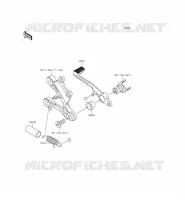 PEDALE FRENO   TORK LINK per Kawasaki NINJA ZX-6R 2015