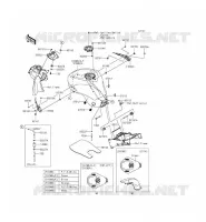 SERBATOIO DI CARBURANTE per Kawasaki NINJA ZX-6R 2015