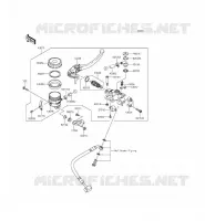 ANTERIORE POMPA per Kawasaki NINJA ZX-6R ABS 2013