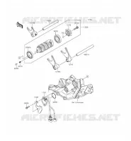 CAMBIO TAMBURO   FORCHE SHIFT per Kawasaki NINJA ZX-6R ABS 2013