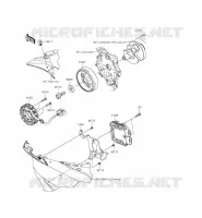 GENERATORE per Kawasaki NINJA ZX-6R ABS 2013