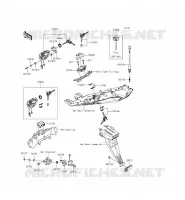 INTERRUTTORE per Kawasaki NINJA ZX-6R ABS 2013