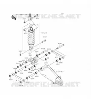SOSPENSIONI   AMMORTIZZATORE per Kawasaki NINJA ZX-6R ABS 2013