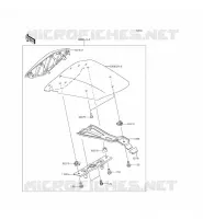 ACCESSORIO (COUVRE SELLE) per Kawasaki NINJA ZX-6R ABS 2013