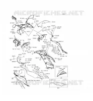 CUFFIA per Kawasaki NINJA ZX-6R ABS 2013