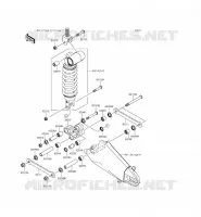 SOSPENSIONI   AMMORTIZZATORE per Kawasaki NINJA ZX-6R ABS 2013