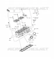TESTATA per Kawasaki NINJA ZX-6R ABS 2013