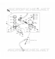 ANTERIORE POMPA per Kawasaki NINJA ZX-6R ABS 2013