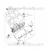 CARBURATORE(CA) per Kawasaki NINJA ZX-6R ABS 2013