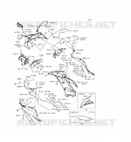 CUFFIA per Kawasaki NINJA ZX-6R ABS 2013
