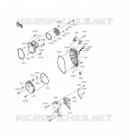 Coperchi motore per Kawasaki NINJA ZX-6R ABS 2013