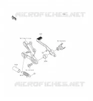 PEDALE FRENO   TORK LINK per Kawasaki NINJA ZX-6R ABS 2013