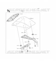 ACCESSORIO (COUVRE SELLE) per Kawasaki NINJA ZX-6R ABS 2014