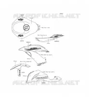 ADESIVO (NOIR) per Kawasaki NINJA ZX-6R ABS 2014