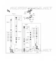 FORCELLA per Kawasaki NINJA ZX-6R ABS 2014