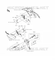 INDICATORI per Kawasaki NINJA ZX-6R ABS 2014