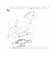 POSTO A SEDERE per Kawasaki NINJA ZX-6R ABS 2014