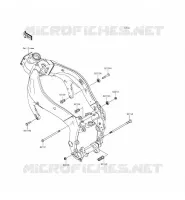 SUPPORTO DEL MOTORE per Kawasaki NINJA ZX-6R ABS 2014