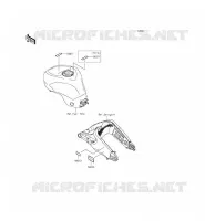 ETICHETTE per Kawasaki NINJA ZX-6R ABS 2014